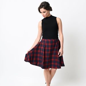 GUC Collectif Tammy Tartan Check Skirt